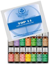 Essential Oil Set -14 Pack -100% Pure Natural Therapeutic Grade Oils Lot 10 ml.