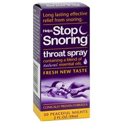 Helps Stop Snoring Spray 2 OZ by Essential Health Products