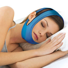 NEW Anti-Snore Adjustable Chin Strap - Sleeping Device Keeps Mouth Shut At Night