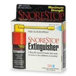 SnoreStop Extinquisher, Homeopathic Anti-Snoring Oral Spray 120 sprays