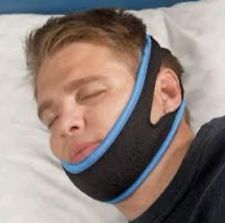 Stop Snoring Chin Strap Anti Apnea Jaw Solution Sleep TMJ Support Snore Belt