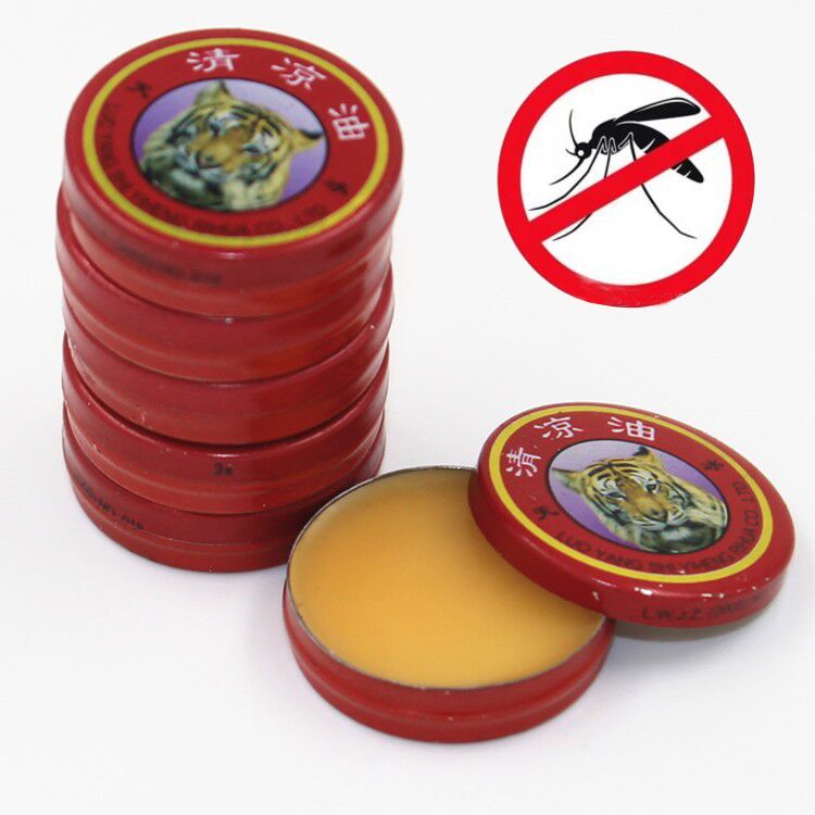Tiger number one essential balm miniature Drive midge Mosquito essential oil Insect bite cool refreshing 2 PCS