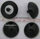 1 PAIR 40mm or 45mm or 50mm BLACK Safety EYES Teddy Bear Puppet Doll Sew PE-1