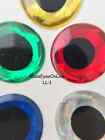 100 PAIR 2mm to 18mm Fishing LURE Eyes Choose Size & Iridescent Colors ( LL-1)