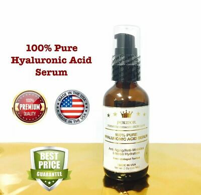 100% Pure HYALURONIC ACID SERUM-PEAUDOR/ Collagen/Anti-Aging/Wrinkles/Hydration