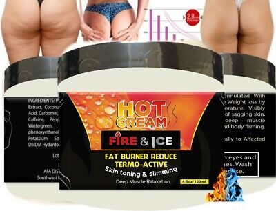 Anti Cellulite Intensive Fat Burning Cream Gel Firm Hot Body Slim Weight Loss 4z