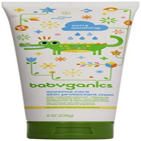 Babyganics Eczema Care Skin Protectant Cream, 8 Oz