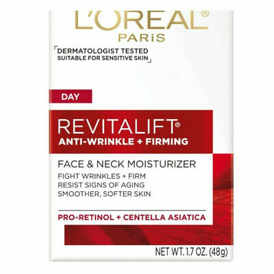 L'Oreal Revitalift Face & Neck Anti-Wrinkle & Firming Moisturizer 1.7 oz