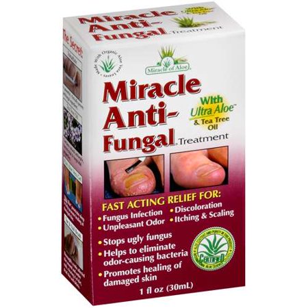 Miracle of Aloe: Anti-Fungal Treatment Foot Skin Care, 1 fl oz