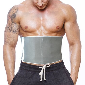 New Adjustable Sauna Slimming Waist Belt Burn Belly Fitness Body Fat Cellulite Burner Shaper For Women Men 5 Zippers Wrap