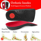 Orthotic Insoles Flat Feet Foot High Arch Support Plantar Fasciitis Inserts Pads