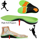 Orthotic Insoles Plantar Fasciitis Arch Support Flat Feet Foot Inserts Gel Pads