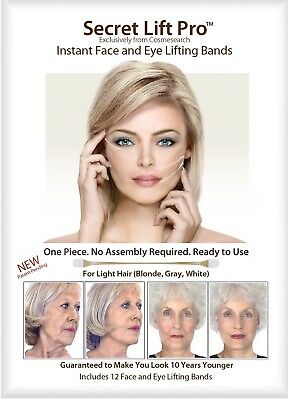 Secret Lift Pro - Face and Eye Lift (Light Hair) Facelift Tapes and Bands