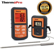 ThermoPro TP08S Wireless Digital Meat Thermometer W/ Dual Probe For Grilling BBQ