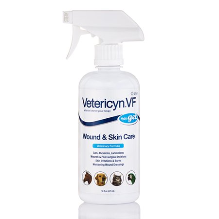 Vetericyn VF Plus All Animal Wound & Skin Care Hydrogel - 16 fl. oz (473 ml) by