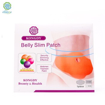 KONGDY Hot Sell 5 Pieces/ Box Slimming Patch KONGDY New Belly Abdomen Weight Loss Fat burning Slim Patch 100 Natural Ingredients
