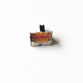 10pcs/lot Toggle Switch Corner Side Terminal 5 Foot Feet Pitch Distance 2mm SK12D07VG4