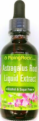 2oz Liquid Astragalus Root Extract Dropper Non GMO Gluten, Alcohol, Sugar Free
