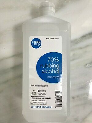70% ISOPROPYL RUBBING ALCOHOL - for Cleaning and Disinfecting - 32oz - FAST SHIP