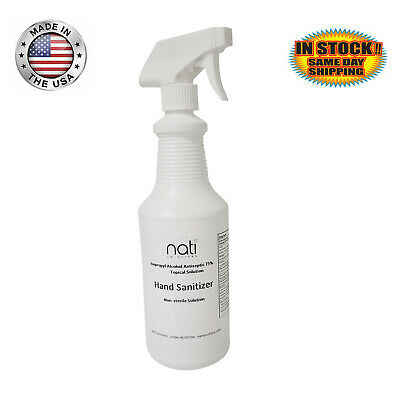 75% Isopropyl Alcohol for Cleaning, Sanitizing and Disinfecting 1-Quart (32 oz)