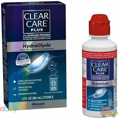 Clear Care Plus Cleaning and Disinfecting Solution, (0065036342), Travel Pack,