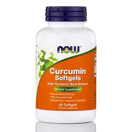 Now Curcumin from Tumeric Root Extract Softgels, 60 Ct