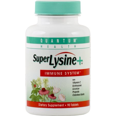 Quantum Health Super Lysine+ Immune System Dietary Supplement Tablets - 90 CT