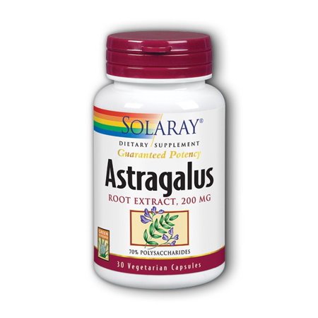 Solaray Astragalus Root Extract 200 mg - 30 Capsules
