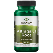 Swanson Astragalus Root 470 mg 100 Caps