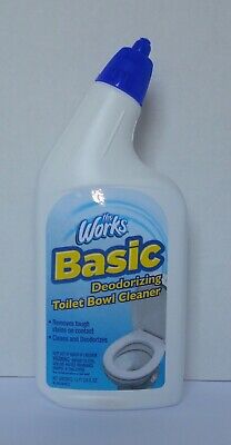 Toilet Bowl Cleaner Deodorizing Cleans and disinfects Remove Stain 24 oz