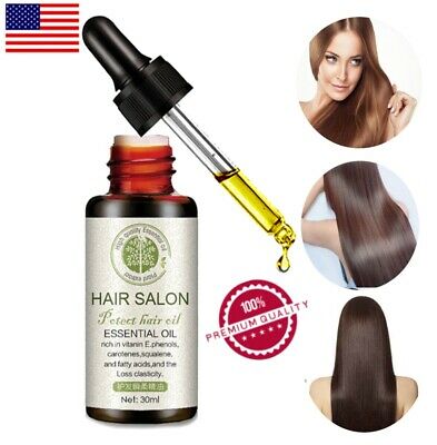 100% Natural Hair Care Essential Oil Products Moisturizing Treatment Hair Salon