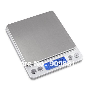 3000g 0.1g Digital Pocket Scale 3kg 0.1 Electronic Kitchen Scales Jewelry Food Diet Bench Weight Balance With Two Tray 4 Units