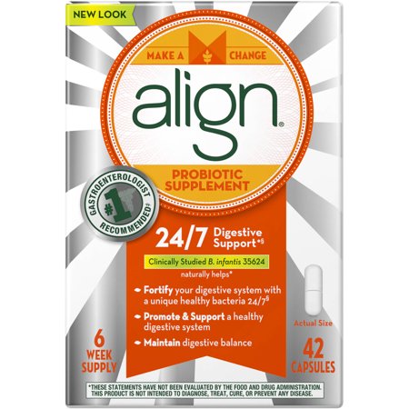 Align Daily Probiotic Supplement, Probiotics Supplement, 42 Capsules
