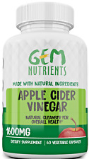 Apple Cider Vinegar Capsules Extra Strength Natural Weight Loss - Keto diet
