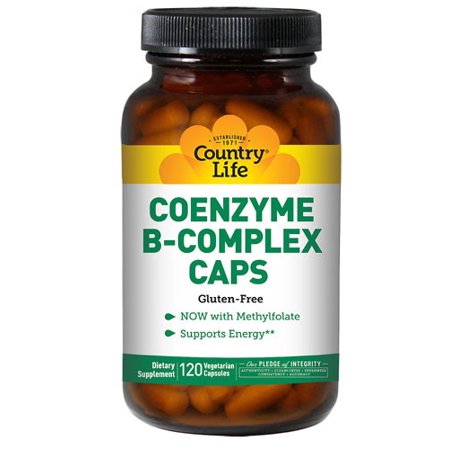 Country Life Coenzyme B-Complex Vegetarian Capsules, 120 Ct