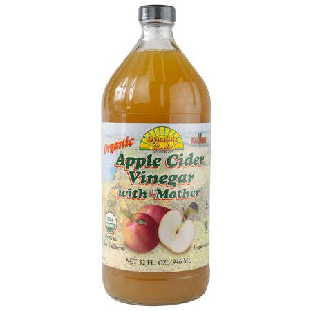 Dynamic Health Organic Apple Cider Vinegar, Raw & Unfiltered, 32 Fl Oz