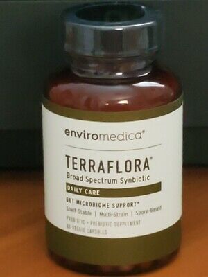 Enviromedica Terraflora Daily Care SBO Probiotic + Prebiotic Supplement 60 cap
