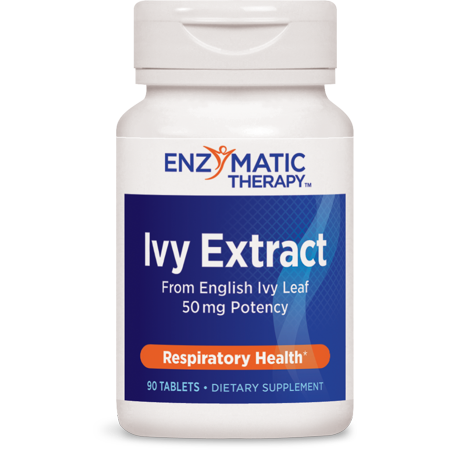 Enzymatic Therapy Ivy Extract Respiratory 90 Tablets