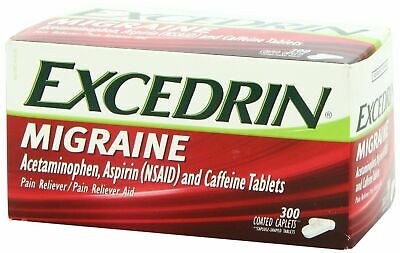 Excedrin Migraine, 300 Caplets Headache Pain Reliever
