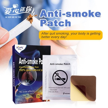 Health Care Anti-smoke Patch 35 Pieces/Box Stop Smoking Patches 100% Natural Herb Sticker for Help Quit Smoking Effectively
