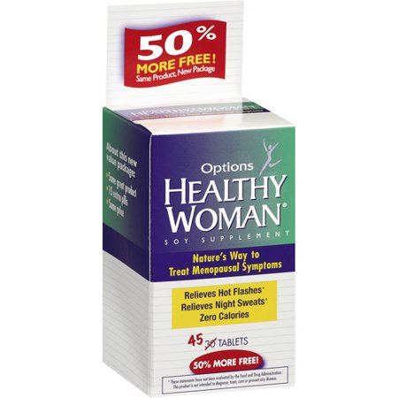 Healthy Woman Soy Menopause Supplement, 45 ct