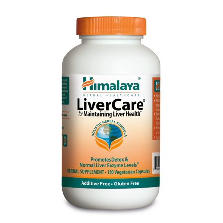 Himalaya Herbals LiverCare for Liver Detox, 375mg, 180 Ct