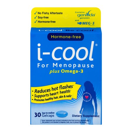 I-Cool For Menopause Plus Omega-3 Dietary Supplement Gelcaps - 30 CT