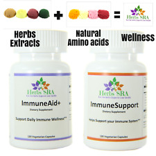 Immune System Boost 240 Capsules Super Formulas to Improve Your Natural Defense.