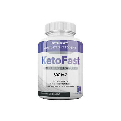 Keto Fast Keto Pills Best Weight Loss Diet Pills Ketogenic Supplement BHB 60