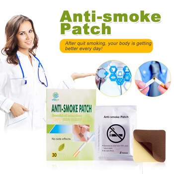 KONGDY Brand Anti Smoke Patch 30 Pieces/Box Smoking Cessation Pad 100% Natural Herbal Stop Smoke Patch Health Therapy