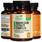 Magnesium Citrate Capsules 1000mg Per Serving Highest Potency Capsules