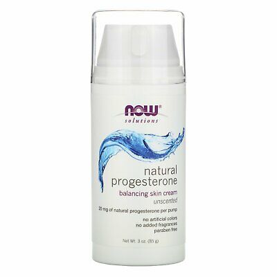 Natural Progesterone, Liposomal Skin Cream, Unscented, 3 oz (85 g)