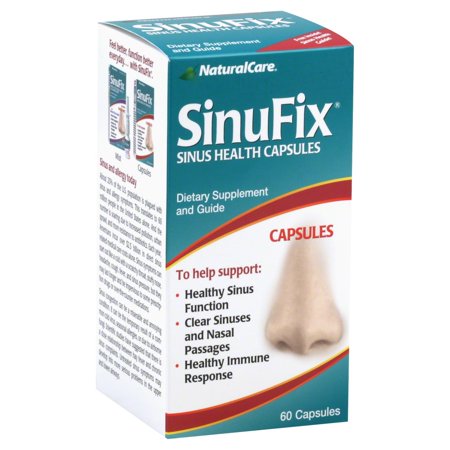 Naturalcare Sinufix Sinus Health Capsules, 60 Ct