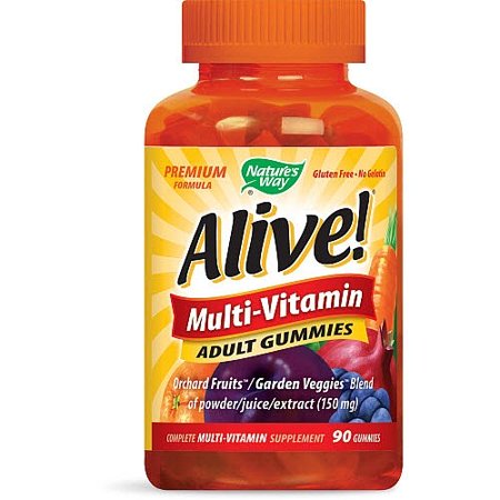 Nature's Way Alive! Multi-Vitamin Adult Gummies, 90 Ct